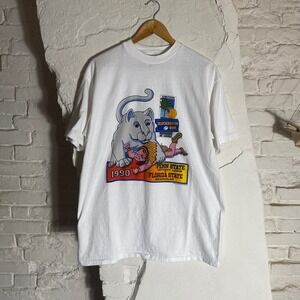 Vintage 1990 Penn State Vs Florida State Blockbuster Bowl Mens Large Mint
